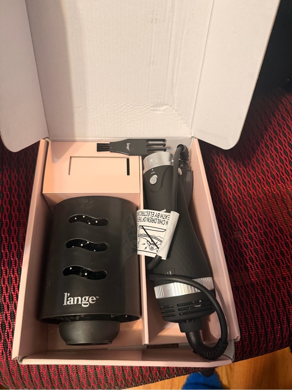 Lange VolumeBoost 2-in-1 Ceramic Volumizing Brush Dryer - Black - Picture 4 of 8